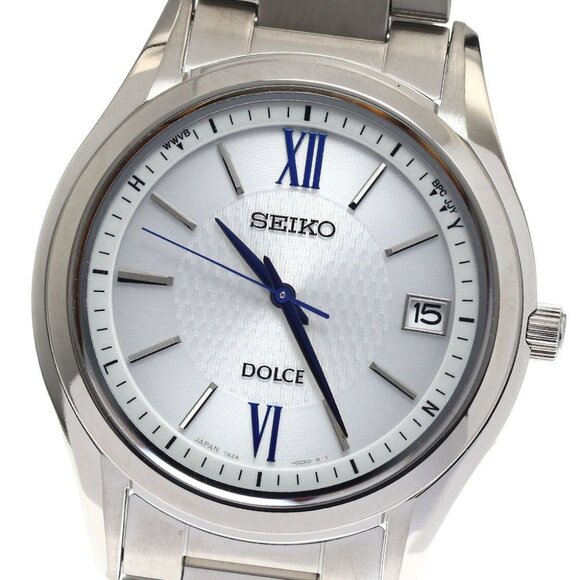 SEIKO Dolce Exceline SADZ185/7B24-0BM0 Solar Powered Radio Men's Watch_901070 - Picture 1 of 7